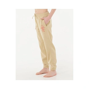 Spodnie RIP CURL ICONS OF SURF TRACKPANT-BOY zielone Spodnie RIP CURL ICONS OF SURF TRACKPANT-BOY zielone
