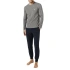 Piżama męska 111789 2F720 12149 szary/ciemny.niebieski - Emporio Armani