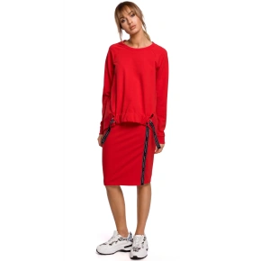 Bluza damska M492 czerwona - Moe