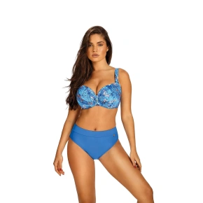 Damski dwuczęściowy strój kąpielowy S995BR7 Bora Bora 7 Blue Pattern - Self