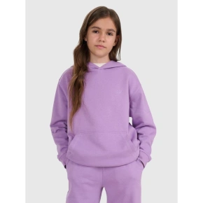 Bluza dresowa nierozpinana z kapturem dziewczęca 4F 4FJRAW25TSWSF2467-51S Bluza dresowa nierozpinana z kapturem dziewczęca 4F 4FJRAW25TSWSF2467-51S