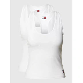Tank Top damski 2Pack UW0UW05014 05F Biały - Tommy Hilfiger