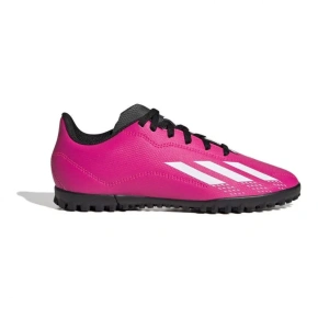 Dziecięce buty sportowe Buty piłkarskie X Speedportal.4 TF Jr GZ2446 Neon Pink - Adidas