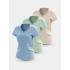 T-shirt damski (ZESTAW KOSZULEK 3 SZT.) 4F 4FWSS25TTSHF3098-90S