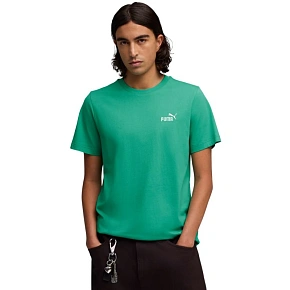 Koszulka męska Puma ESS Small No.1 Logo Tee(s) zielona 682535 40 pánské