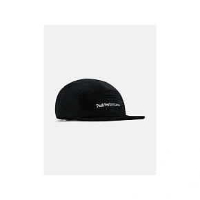 Czapka PEAK PERFORMANCE Cord Cap kolor czarny Czapka PEAK PERFORMANCE Cord Cap kolor czarny