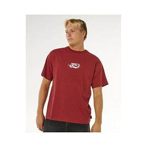 Koszulka męska RIP CURL Medina Inner Vision Spray Tee czerwona Koszulka męska RIP CURL Medina Inner Vision Spray Tee czerwona