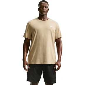 Koszulka męska Nike Club Tee beżowa AR4997 297 pánské Koszulka męska Nike Club Tee beżowa AR4997 297 pánské