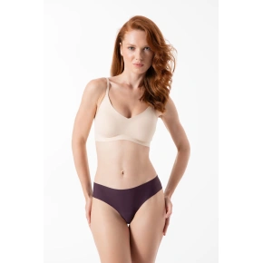 Kalhotky Simple Brasil tmavě fialová - Julimex