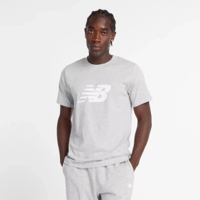 Koszulka New Balance S/S Sport Graphic V Flying M MT43906AG pánské