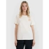 T-shirt oversize z nadrukiem damski 4F 4FWSS25TTSHF1994-11S