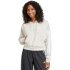 Bluza damska adidas Essentials 3-Stripes French Terry Quarter-Zip Hoodie beżowa JN1958
