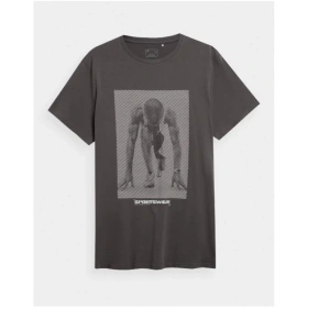 T-shirt męski M H4Z22-TSM035 22S - 4F T-shirt męski M H4Z22-TSM035 22S - 4F