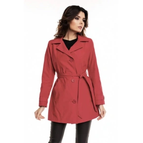 Płaszcz damski 63549 czerwony - Cabba Płaszcz damski 63549 czerwony - Cabba