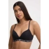 Biustonosz damski 164410 4R223 00020 czarny - Emporio Armani