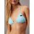 Biustonosz kąpielowy damski KW0KW02626 C9F jasnoniebieski - Calvin Klein