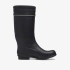 Wyprzedaż - Wysokie wodoodporne kozaki Viking Kunto Black Rubber Boot (1-49740-2)