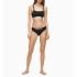 Top kąpielowy KW0KW00911-BEH czarny - Calvin Klein