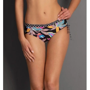 Figi kąpielowe - 8742-0 009 - czarny/wzór - Anita - Rosa Faia