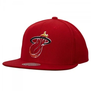 Czapka Mitchell &amp; Ness NBA Miami Heat Team Ground 2.0 Snapback Hwc Heat HHSS3258-MHEYYPPPRED1