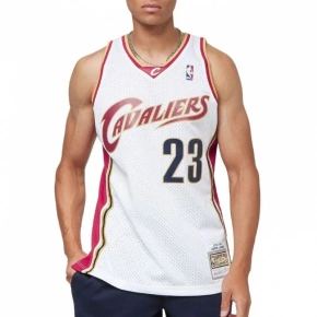 Koszulka Mitchell & Ness NBA Swingman Jersey Cavaliers 03 Lebron James M SMJYCP19209-CCAWHIT03LJA pánské Koszulka Mitchell & Ness NBA Swingman Jersey Cavaliers 03 Lebron James M SMJYCP19209-CCAWHIT03LJA pánské