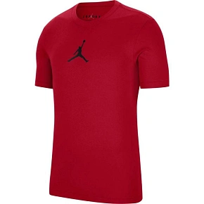Koszulka męska Air Jordan Jumpman Flight T-shirt czerwona - CW5190-687 pánské