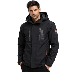 Kurtka przejściowa męska Geographical Norway AYOUBE BLACK DB MEN 009 (SZ2204H/GN-BLACK)