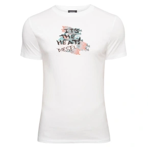 Koszulka męska z krótkim rękawem 00SZU9-0GASC-100 - Diesel Koszulka męska z krótkim rękawem 00SZU9-0GASC-100 - Diesel