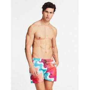 Stroje kąpielowe męskie F02T13WO02Z-WVMU wielokolorowy - Guess