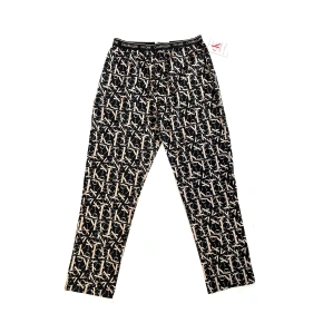 Spodnie do spania męskie NM1869E 1BF czarno-beżowe - Calvin Klein