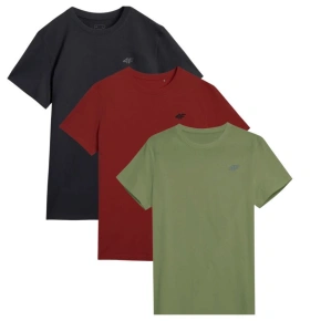 Koszulki 4F M 4FWSS25TTSHM3965-91S pánské Koszulki 4F M 4FWSS25TTSHM3965-91S pánské