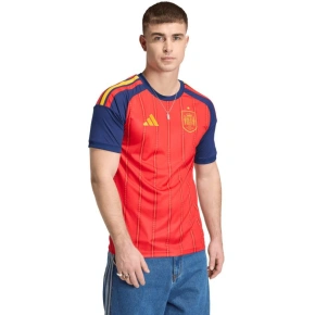 Koszulka męska adidas Spain 26 Home Jersey czerwona JN4390 pánské