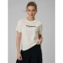 T-shirt loose z nadrukiem damski 4F 4FRAW25TTSHF3409-12S