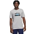 Koszulka męska adidas Sportsman Mountain Graphic jasnoszara KC9253 pánské