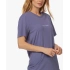 T-shirt damski QS6756E - VDD - Blueberry - Calvin Klein