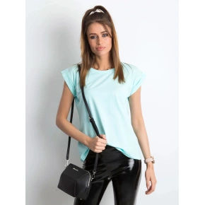 Koszulka damska RV TS 4833.70P miętowa - Basic