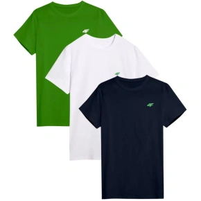 Koszulki 4F M 4FWSS25TTSHM3956-93S pánské