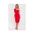 Sukienka damska M673 czerwona - Moe