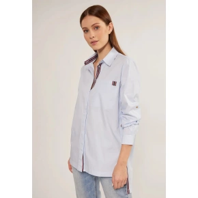 Koszula damska Marina 1110-011 Jasnoniebieski - Monnari