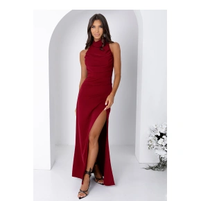 Dlouhé šaty  222679 bordó - With You