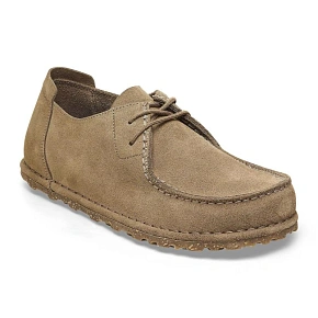 Birkenstock męskie mokasyny UTTI LACE 1027274 GRAY TAUPE (szerokość standardowa)