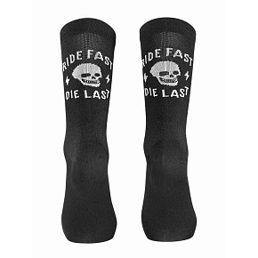 Skarpety rowerowe NORTHWAVE Ride Fast Die Last Sock czarny Skarpety rowerowe NORTHWAVE Ride Fast Die Last Sock czarny