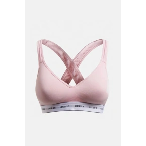 Wzmocniony bralet - O1GC15JR04P - G6H1 - Pastelowy róż - Guess