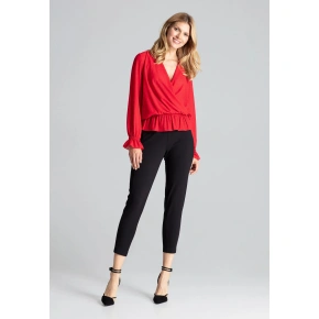 Bluzka damska M690 czerwona - Figl