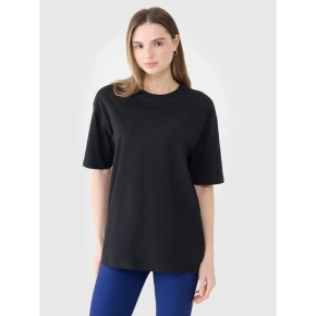 T-shirt oversize gładki damski 4F 4FRSS25TTSHF2694-20S