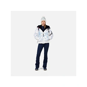 Kurtka narciarska damska ROSSIGNOL W JCC YETI-REV JKT biały Kurtka narciarska damska ROSSIGNOL W JCC YETI-REV JKT biały