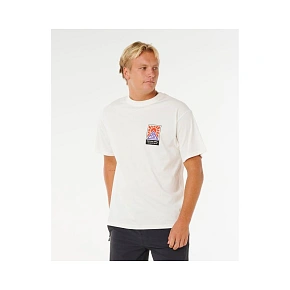 Koszulka męska RIP CURL Search Dawn Tee biała Koszulka męska RIP CURL Search Dawn Tee biała
