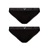 Plecak damski 2PACK 163334 3F223 00020 Czarny - Emporio Armani