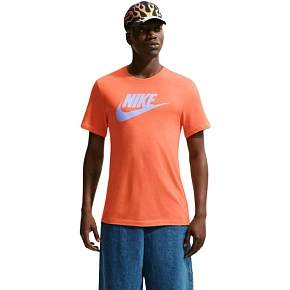 Koszulka męska Nike Nsw Tee Icon Futura pomarańczowa AR5004 835 pánské Koszulka męska Nike Nsw Tee Icon Futura pomarańczowa AR5004 835 pánské
