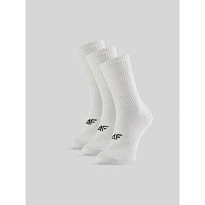 Skarpetki długie (3-pack) męskie 4F 4FRMM00USOCM0956-10S